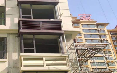 鋁單板空調(diào)罩安裝